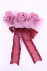 画像1: Angelic Pretty / シークレットガーデンバレッタ  ピンク O-25-11-28-1009-AP-AC-OW-OS (1)