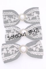 m petit by misako / AM3PPLクリップ  クロ O-25-11-28-1010-LO-AC-OW-OS