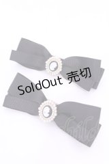 m petit by misako / AM2Pクリップ  クロ O-25-11-28-1011-LO-AC-OW-OS