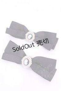 m petit by misako / AM2Pクリップ  クロ O-25-11-28-1011-LO-AC-OW-OS