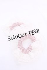 m petit by misako / AMレース2Pシュシュ  オフシロ O-25-11-28-1016-LO-ZA-OW-OS