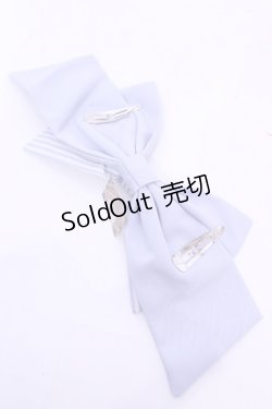 画像2: Amavel / Diner Girl スリーピンリボン  サックス O-25-11-28-1002-CA-AC-OW-OS