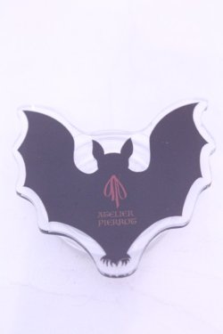 画像1: ATELIER PIERROT / スマホグリップ  コウモリ O-25-11-28-1003-EL-ZA-IG-OS