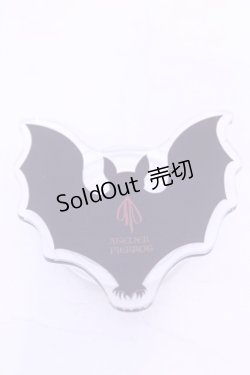 画像1: ATELIER PIERROT / スマホグリップ  コウモリ O-25-11-28-1003-EL-ZA-IG-OS