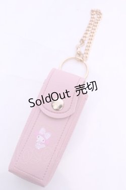 画像1: m petit by misako / リップケースチャーム  ピンク O-25-11-28-1028-LO-ZA-OW-OS