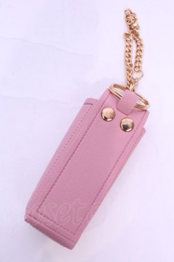 画像2: m petit by misako / リップケースチャーム  ピンク O-25-11-28-1028-LO-ZA-OW-OS