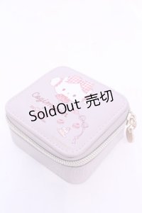 m petit by misako / サンリオキャラクターズコラボアクセサリーケース  ラベンダー O-25-11-28-1029-LO-ZA-OW-OS