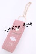 m petit by misako / リップケースチャーム  アカ O-25-11-28-1031-LO-ZA-OW-OS