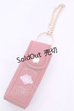 画像1: m petit by misako / リップケースチャーム  アカ O-25-11-28-1031-LO-ZA-OW-OS