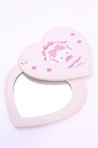 m petit by misako / AM*ハートガタミラー  アイボリー O-25-11-28-1033-LO-ZA-OW-OS