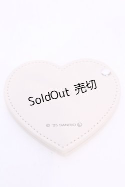 画像2: m petit by misako / AM*ハートガタミラー  アイボリー O-25-11-28-1033-LO-ZA-OW-OS