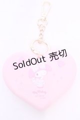 m petit by misako / リップケースチャーム  ピンク O-25-11-28-1034-LO-ZA-OW-OS