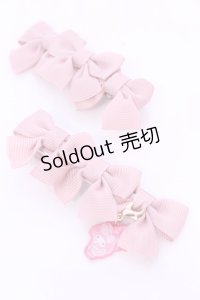 m petit by misako / サンリオキャラクターズコラボ マイメロディ　リボンクリップ  ピンク O-25-11-28-1036-LO-AC-OW-OS