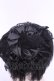 画像2: MARBLE / ゴシック調デコレーションバラボンネット（ヘッドドレス）  ブラック O-25-11-28-1039-GO-AC-OW-OS (2)