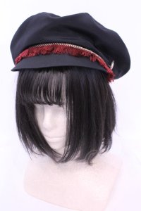 ネバアランド / カスタネット・キャスケット  クロ O-25-11-28-1042-LO-AC-IG-OS