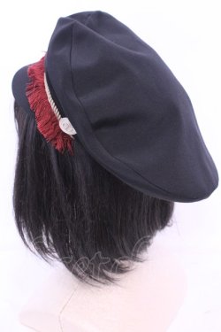 画像2: ネバアランド / カスタネット・キャスケット  クロ O-25-11-28-1042-LO-AC-IG-OS