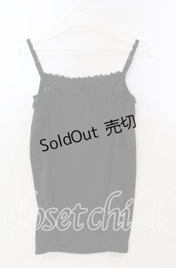 画像2: axes femme / ストーン使いキャミソール M クロ O-25-11-28-089-AX-TO-OW-OS