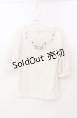 axes femme / ローズガーデンプルオーバー M キナリ O-25-11-28-097-AX-TO-OW-OS