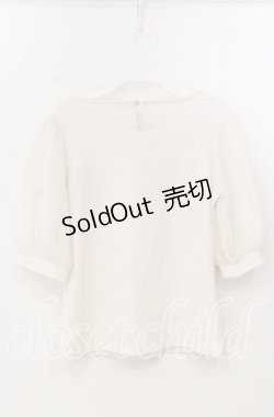 画像2: axes femme / ローズガーデンプルオーバー M キナリ O-25-11-28-097-AX-TO-OW-OS