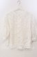 画像1: axes femme / 総レースボリューム袖ブラウス M シロ O-25-11-28-099-AX-BL-OW-OS (1)