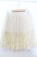 画像2: axes femme / チュール刺繍ペチコート  アイボリー O-25-11-28-012-AX-SK-IG-OS (2)