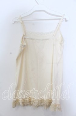 画像2: axes femme / スパンコール配色キャミソール  アイボリー O-25-11-28-015-AX-TO-IG-OS