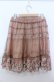 画像2: axes femme / ドット刺繍チュールスカート  ピンクベージュ O-25-11-28-017-AX-SK-IG-OS (2)