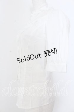 画像2: Victorian maiden / コットンレースフリルブラウス  シロ O-25-11-28-019-CL-BL-IG-OS