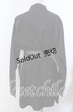 画像3: Jamieエーエヌケー / ベルト付きシャツワンピース  クロ O-25-11-28-022-LO-OP-IG-ZT1130U