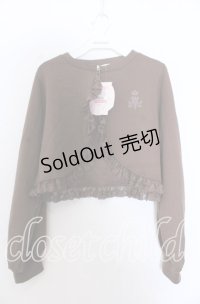 m petit by misako / MSKバラBフリルボレロ Ｓ ブラウン O-25-11-28-026-LO-TO-IG-ZT470