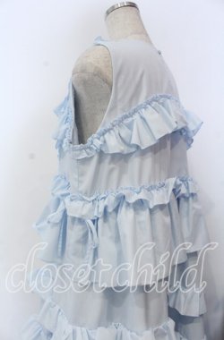 画像2: merry jenny / フリルティアードワンピース F アイスブルー O-25-11-28-028-LO-OP-YM-ZT352
