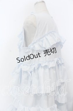 画像2: merry jenny / フリルティアードワンピース F アイスブルー O-25-11-28-028-LO-OP-YM-ZT352