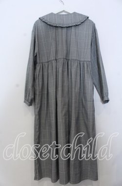 画像2: merry jenny / チェックbear刺繍ワンピース F グレー O-25-11-28-029-LO-OP-YM-ZT478