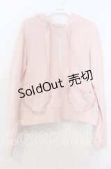 MILK / ハートフリルパーカー  ピンク O-25-11-28-033-ML-TO-YM-OS