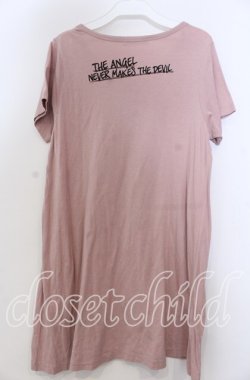 画像2: jouetie / 天使プリントカットワンピース  ピンク O-25-11-28-037-EL-TO-IG-ZT476