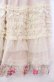 画像2: axes femme / 裾カラー刺繍チュールスカート Ｍ アイボリー O-25-11-29-034-AX-SK-IG-OS (2)