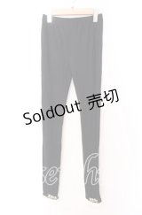 axes femme / レース配色トレンカ Ｍ クロ×キナリ O-25-11-29-037-AX-PA-IG-OS