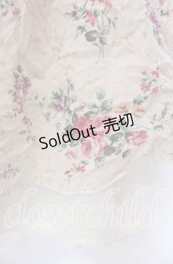 画像2: axes femme / フラワーptチュニック Ｍ アイボリー O-25-11-29-042-AX-OP-IG-OS