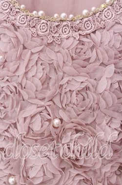 画像2: axes femme / 薔薇生地タンクトップ Ｍ ピンク O-25-11-29-053-AX-TO-IG-OS