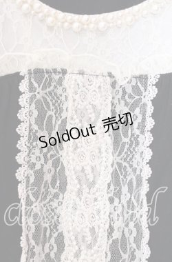 画像2: axes femme / パール付きバイカラープルオーバー  クロ O-25-11-29-056-AX-TO-IG-OS