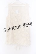 【SALE】axes femme / 花総レースタンクトップ Ｍ アイボリー O-25-11-29-059-AX-TO-IG-ZT315
