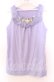画像1: axes femme / ローズモチーフタンク  ラベンダー O-25-11-29-068-AX-TO-IG-OS (1)