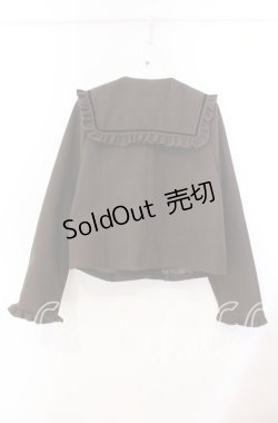 画像3: m petit by misako / セーラー襟ショートコート M ブラウン O-25-11-29-007-LO-CO-OW-OS