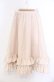 画像1: FLC / 皆方由衣コラボ/ティアードスカート M ベージュ O-25-11-29-011-LO-SK-OW-ZT114 (1)