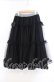 画像3: m petit by misako / NINA'Sギャザースカート M クロ O-25-11-29-012-LO-SK-OW-OS (3)