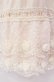 画像2: axes femme / はしごレースローズモチーフインナースカート  アイボリー O-25-11-29-020-AX-SK-IG-OS (2)