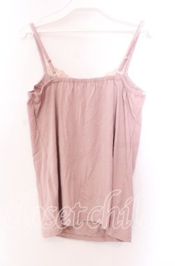 画像3: axes femme / ファービジューキャミソール Ｍ ピンクベージュ O-25-11-29-028-AX-TO-IG-OS