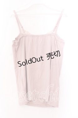 画像3: axes femme / ファービジューキャミソール Ｍ ピンクベージュ O-25-11-29-028-AX-TO-IG-OS