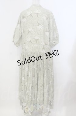 画像5: PINK HOUSE / シロツメクサパッチワークワンピース  グリーン O-25-11-30-002-LO-OP-IG-OS
