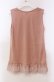 画像3: axes femme / ギャザーフリル使いタンクトップ M ピンク O-25-11-30-027-AX-TO-OW-OS (3)